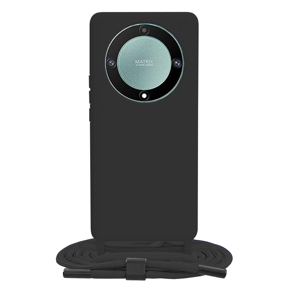 Калъф-Techsuit - Crossbody Lanyard - Honor Magic5 Lite - Black