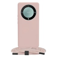 Калъф-Techsuit - Crossbody Lanyard - Honor Magic5 Lite - Pink