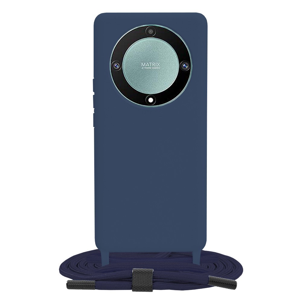 Калъф-Techsuit - Crossbody Lanyard - Honor Magic5 Lite - Blue