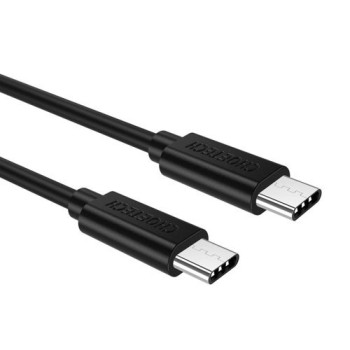 Кабел Choetech USB Type C - USB Type C, 3A, 0,5m (CC0001), Черен