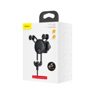 Стойка за кола Baseus YY vehicle-mounted + Type-C cable, Черен