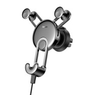 Стойка за кола Baseus YY vehicle-mounted + Type-C cable, Черен