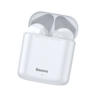Безжични слушалки Baseus TWS Encok W09 Bluetooth 5.0, Бял