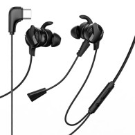Слушалки Baseus Gamo H15 In-Ear, Type-C, Черен