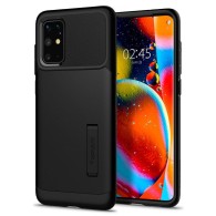Spigen Slim Armor хибриден кейс с най-висока степен на защита за Samsung Galaxy S20+ Plus, Black
