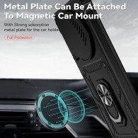 Калъф-Techsuit - CamShield Series - Honor Magic5 Pro - Black