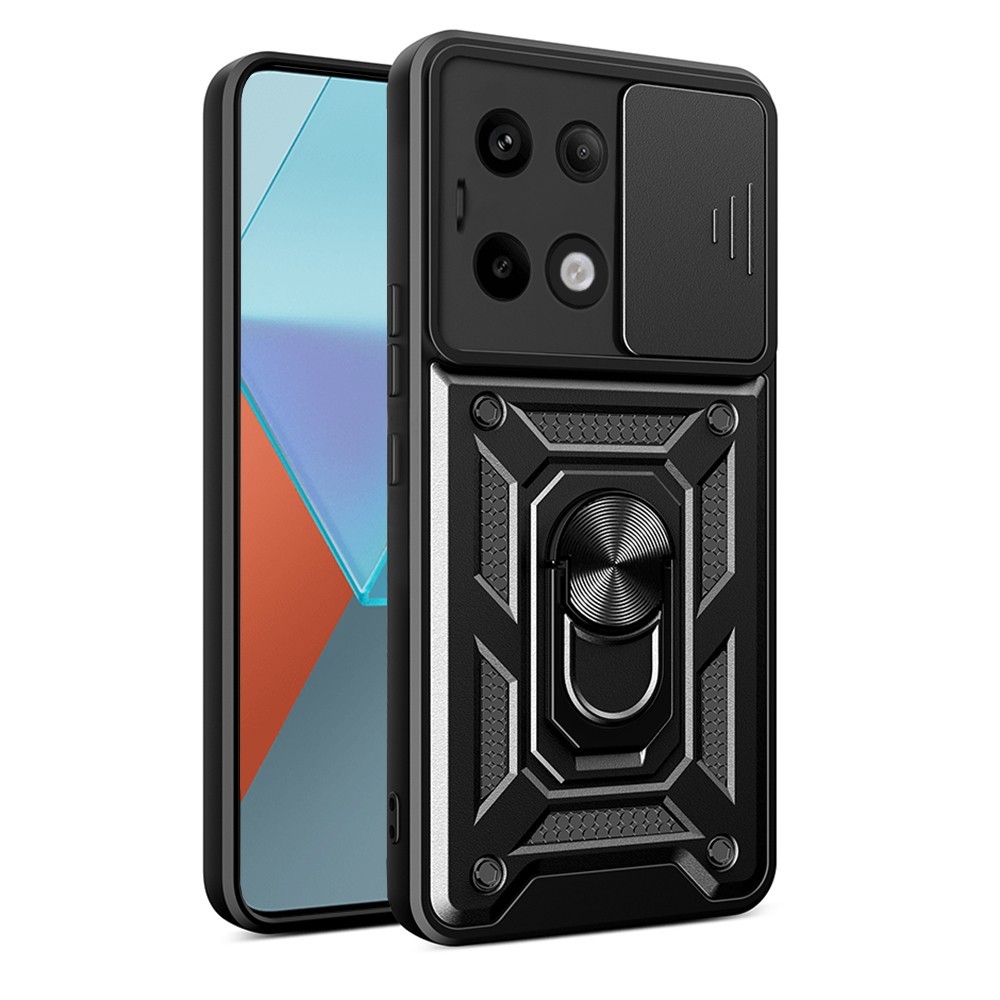 Калъф-Techsuit - CamShield Series - Xiaomi Redmi Note 13 Pro 5G / Poco X6 - Black