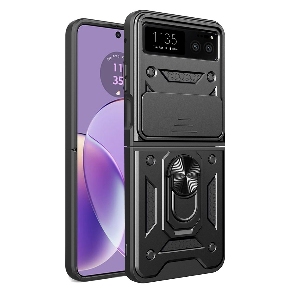 Калъф-Techsuit - CamShield Series - Motorola Razr 40 - Black