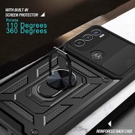 Калъф-Techsuit - CamShield Series - Motorola Moto E20 / E30 / E40 - Black