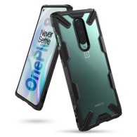 Удароустойчив хибриден кейс Ringke Fusion X за OnePlus 8, Черен