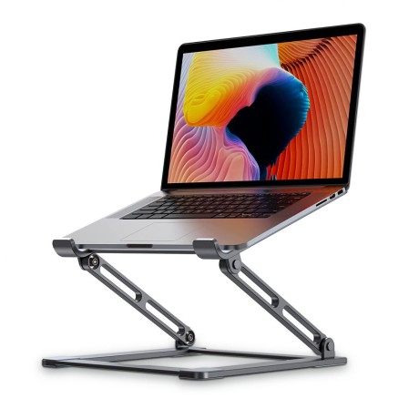 Поставка за лаптоп TECH-PROTECT PRODESK UNIVERSAL LAPTOP STAND, GREY