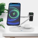 Безжично зарядно TECH-PROTECT A13 3IN1 MAGNETIC MAGSAFE WIRELESS CHARGER, Черен