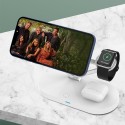 Безжично зарядно TECH-PROTECT A13 3IN1 MAGNETIC MAGSAFE WIRELESS CHARGER, Черен