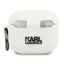 Калъф Karl Lagerfeld KLACA3SILCHWH за AirPods 3