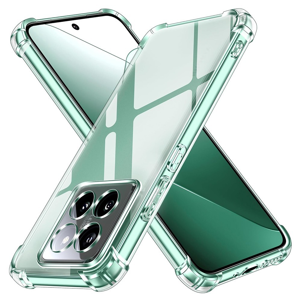 Калъф-Techsuit - Shockproof Clear Silicone - Xiaomi 14 Pro - Clear