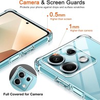 Калъф-Techsuit - Shockproof Clear Silicone - Xiaomi Redmi Note 13 Pro 4G / Poco M6 Pro 4G - Clear