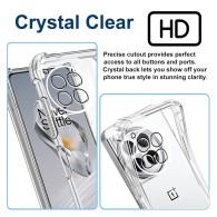 Калъф-Techsuit - Shockproof Clear Silicone - OnePlus 12 - Clear