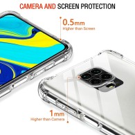 Калъф-Techsuit - Shockproof Clear Silicone - Xiaomi Redmi Note 9S / Note 9 Pro / Note 9 Pro Max - Clear