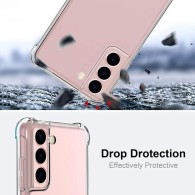 Калъф-Techsuit - Shockproof Clear Silicone - Samsung Galaxy S21 5G - Clear