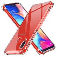 Калъф-Techsuit - Shockproof Clear Silicone - Samsung Galaxy A20e - Clear
