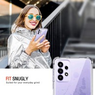 Калъф-Techsuit - Shockproof Clear Silicone - Samsung Galaxy A52 4G / A52 5G / A52s 5G - Clear