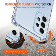 Калъф-Techsuit - Shockproof Clear Silicone - Samsung Galaxy A23 4G / A23 5G - Clear