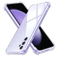 Калъф-Techsuit - Shockproof Clear Silicone - Samsung Galaxy S23 FE - Clear