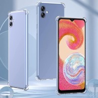 Калъф-Techsuit - Shockproof Clear Silicone - Samsung Galaxy A04e / M04 - Clear