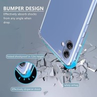 Калъф-Techsuit - Shockproof Clear Silicone - Samsung Galaxy A05 - Clear