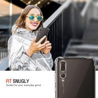 Калъф-Techsuit - Techsuit - Shockproof Clear Silicone - Huawei P20 Pro - Clear
