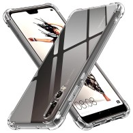 Калъф-Techsuit - Techsuit - Shockproof Clear Silicone - Huawei P20 Pro - Clear