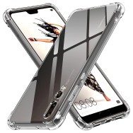 Калъф-Techsuit - Techsuit - Shockproof Clear Silicone - Huawei P20 Pro - Clear