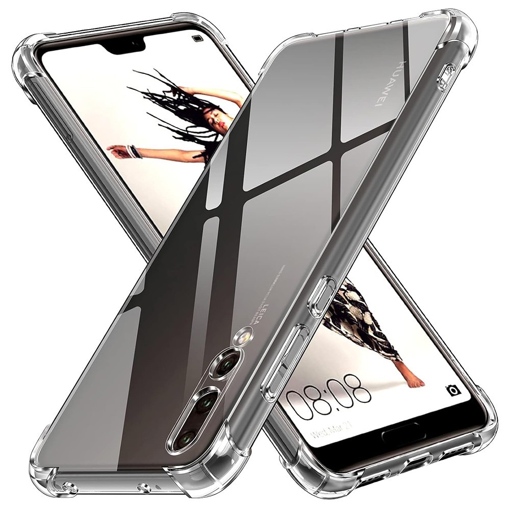 Калъф-Techsuit - Techsuit - Shockproof Clear Silicone - Huawei P20 Pro - Clear