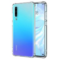 Калъф-Techsuit - Shockproof Clear Silicone - Huawei P30 - Clear