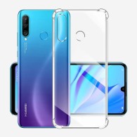 Калъф-Techsuit - Shockproof Clear Silicone - Huawei P30 Lite / P30 Lite New Edition - Clear