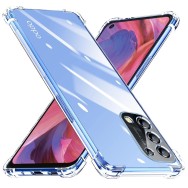 Калъф-Techsuit - Shockproof Clear Silicone - Oppo A54 5G / A74 5G / OnePlus Nord N200 5G - Clear