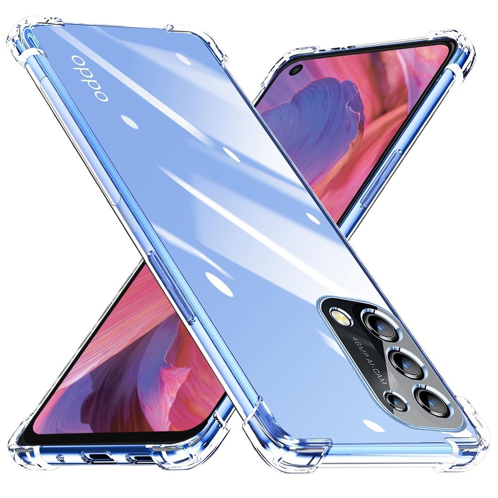 Калъф-Techsuit - Shockproof Clear Silicone - Oppo A54 5G / A74 5G / OnePlus Nord N200 5G - Clear