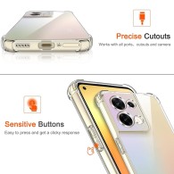Калъф-Techsuit - Shockproof Clear Silicone - Oppo Reno8 - Clear