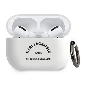 Калъф Karl Lagerfeld KLACAPSILRSGWH за AirPods Pro