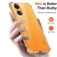 Калъф-Techsuit - Shockproof Clear Silicone - Oppo Reno8 T - Clear