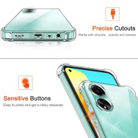 Калъф-Techsuit - Shockproof Clear Silicone - Oppo A38 / A18 - Clear