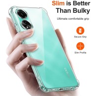 Калъф-Techsuit - Shockproof Clear Silicone - Oppo A78 4G - Clear