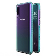 Калъф Spring Case clear TPU gel за Samsung Galaxy A50, Светло син