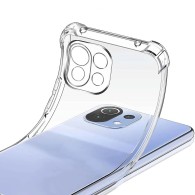 Калъф-Techsuit - Shockproof Clear Silicone - Xiaomi Mi 11 Lite 4G / Mi 11 Lite 5G / 11 Lite 5G NE - Clear