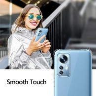 Калъф-Techsuit - Shockproof Clear Silicone - Xiaomi 12 / 12X - Clear