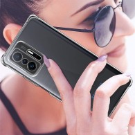 Калъф-Techsuit - Shockproof Clear Silicone - Xiaomi 11T / 11T Pro - Clear