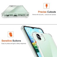 Калъф-Techsuit - Shockproof Clear Silicone - Xiaomi Redmi A1 / A2 - Clear