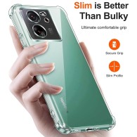 Калъф-Techsuit - Shockproof Clear Silicone - Xiaomi 13T / 13T Pro - Clear