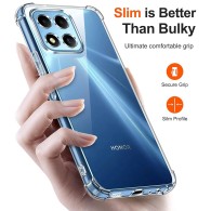 Калъф-Techsuit - Shockproof Clear Silicone - Honor X6 / X8 5G / 70 Lite - Clear