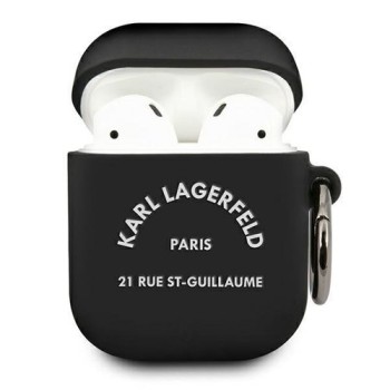 Калъф Karl Lagerfeld KLACA2SILRSGBK за AirPods